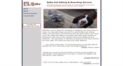 Desktop Screenshot of bebepetsitter.com